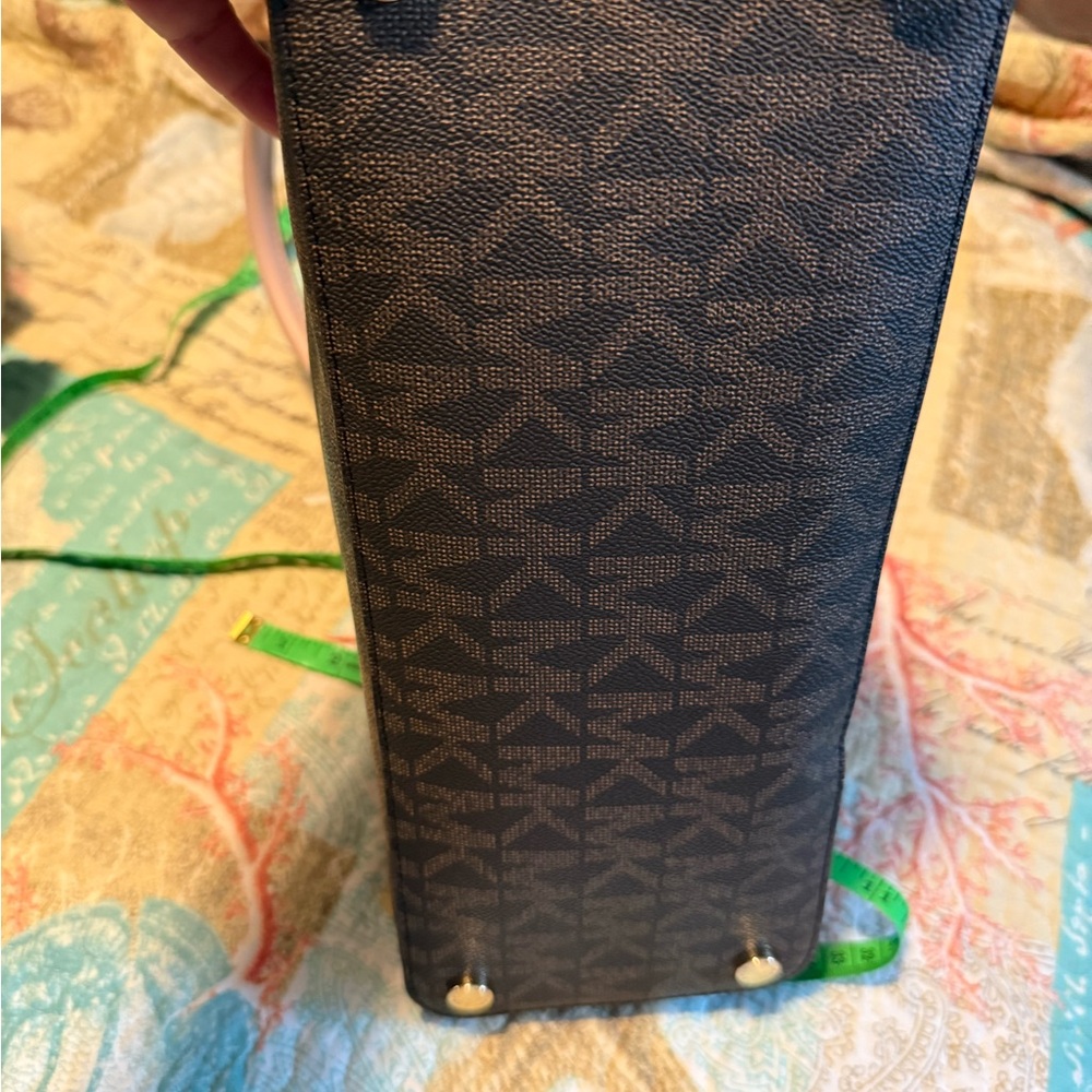 Michael Kors Dark Brown Monogram Bag